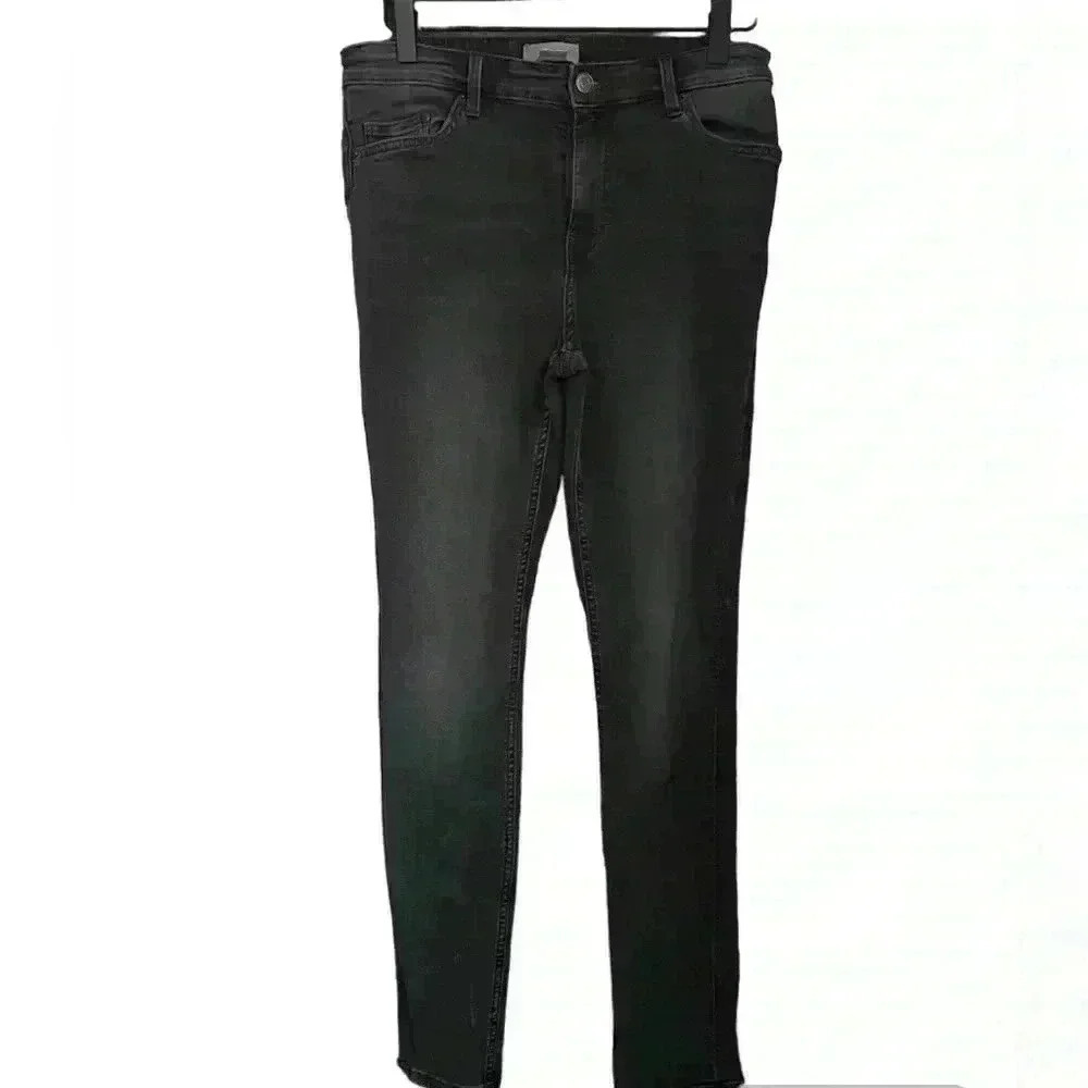 H&M faded black skinny jeans